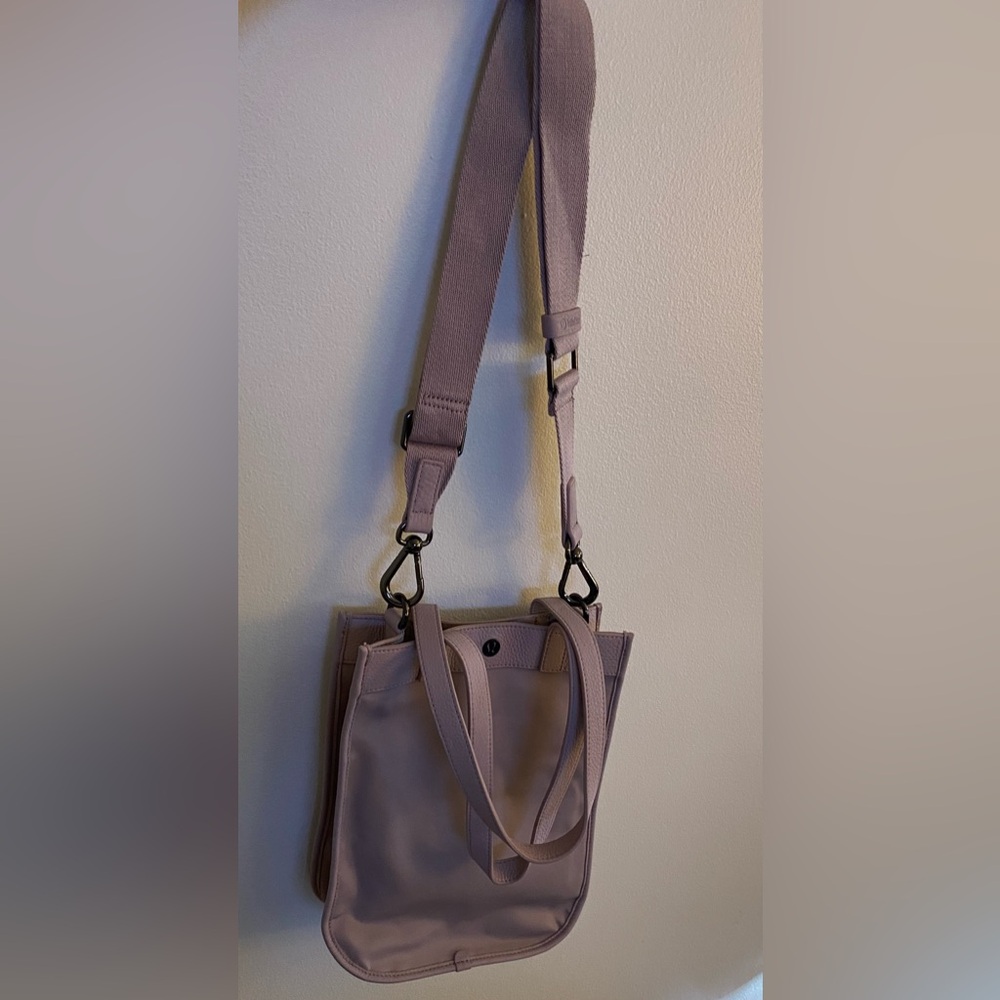 Lululemon Now & Always Tote Bag *Mini with Leather Trim | Smoky Blush - Picture 12 of 14